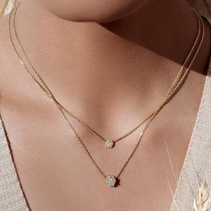 گردنبند فلاور درشت