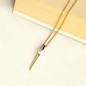 گردنبند خط و مروارید